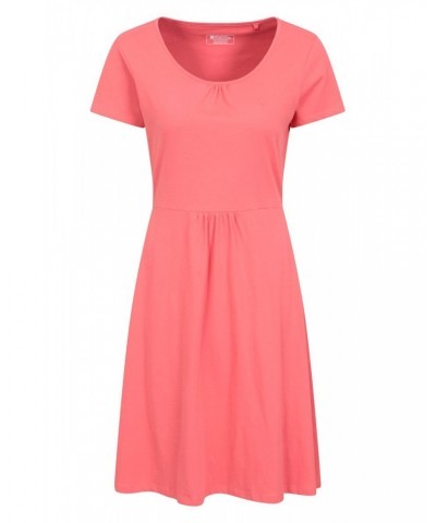 Mountain Essentials Lora Womens Skater Dress Coral $13.20 Dresses & Skirts