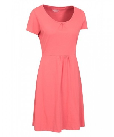 Mountain Essentials Lora Womens Skater Dress Coral $13.20 Dresses & Skirts