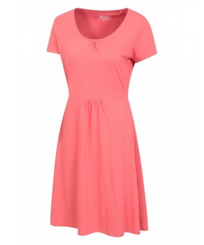 Mountain Essentials Lora Womens Skater Dress Coral $13.20 Dresses & Skirts