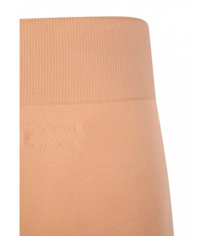 Womens Seamless Shorts Tan $12.97 Active