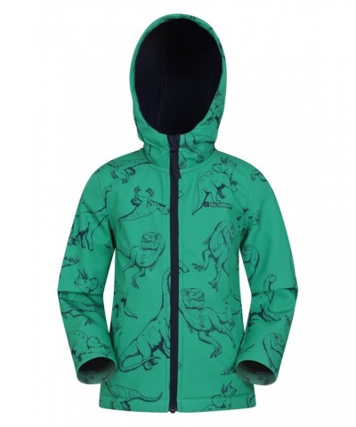 Exodus Kids Printed Water Resistant Softshell Green $15.65 Jackets