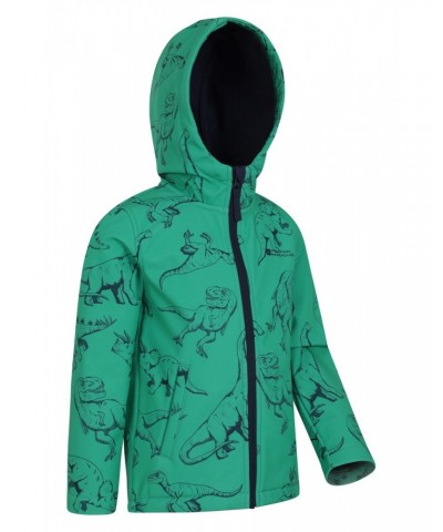 Exodus Kids Printed Water Resistant Softshell Green $15.65 Jackets