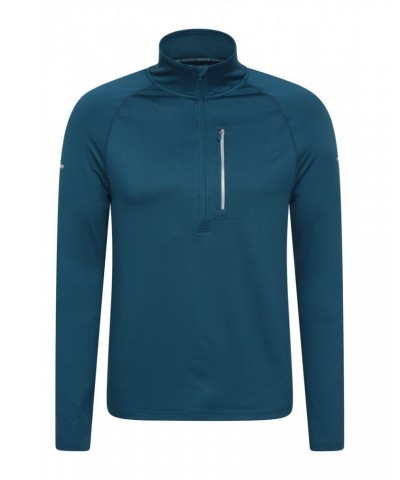 Solo Mens Recycled Slim Fit Top Dark Teal $18.24 Active