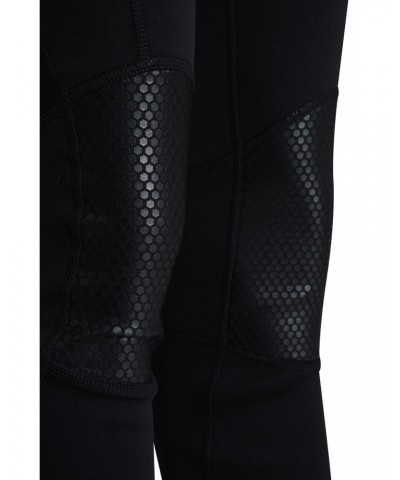 Printed Womens Full Wetsuit Black $44.00 Swimwear