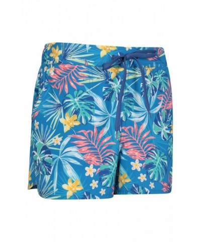 Patterned Womens Stretch Boardshorts - Short Tropical $17.15 Pants