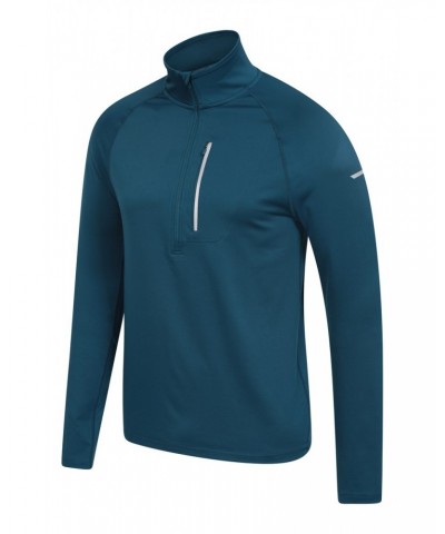 Solo Mens Recycled Slim Fit Top Dark Teal $18.24 Active