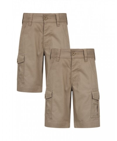 Kids Cargo Shorts Multipack Beige $15.65 Pants