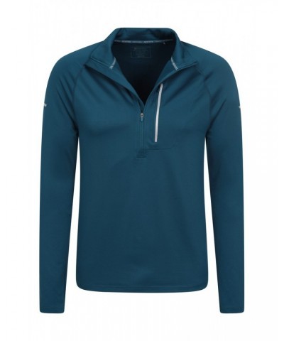 Solo Mens Recycled Slim Fit Top Dark Teal $18.24 Active