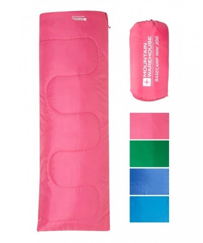 Basecamp 200 Mini Sleeping Bag Bright Pink $14.30 Sleeping Bags