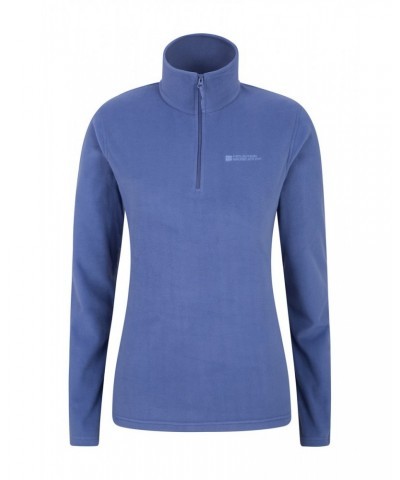 Camber Womens Half-Zip Fleece Pale Blue $14.99 Fleece