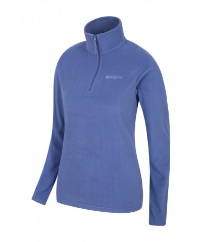 Camber Womens Half-Zip Fleece Pale Blue $14.99 Fleece