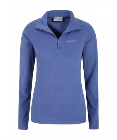 Camber Womens Half-Zip Fleece Pale Blue $14.99 Fleece