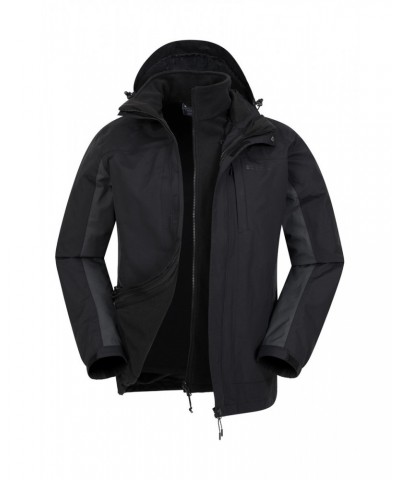 Thunderstorm Mens 3 in 1 Waterproof Jacket Dark Grey $41.80 Jackets