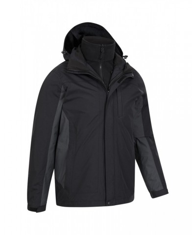 Thunderstorm Mens 3 in 1 Waterproof Jacket Dark Grey $41.80 Jackets