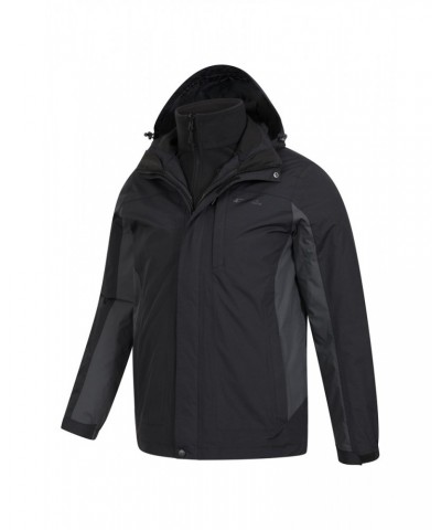 Thunderstorm Mens 3 in 1 Waterproof Jacket Dark Grey $41.80 Jackets