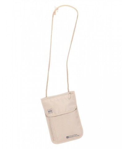 RFID Neck Pouch Beige $13.86 Travel Accessories