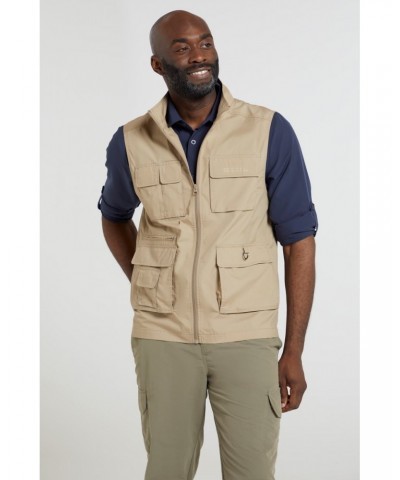 Trek II Mens Vest Beige $21.08 Jackets