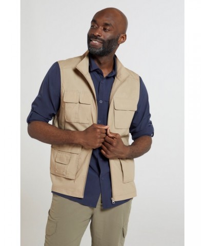 Trek II Mens Vest Beige $21.08 Jackets