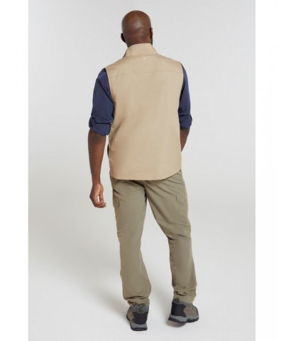 Trek II Mens Vest Beige $21.08 Jackets