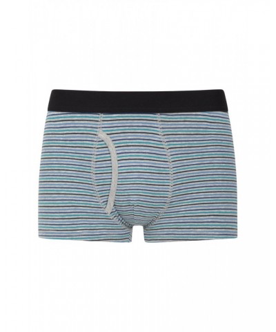 Mens Striped Boxers - Multipack Blue $17.09 Loungewear