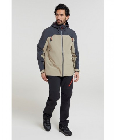 Roam 3 Layer Mens Waterproof Jacket Petrol $53.99 Jackets