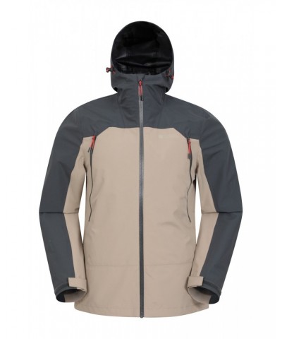 Roam 3 Layer Mens Waterproof Jacket Petrol $53.99 Jackets