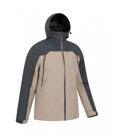 Roam 3 Layer Mens Waterproof Jacket Petrol $53.99 Jackets