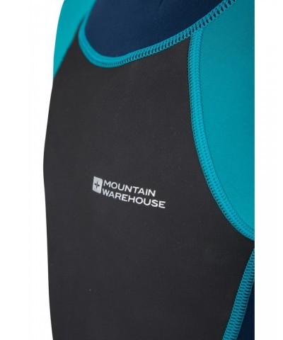 Kids Shorty 2.5/2mm Wetsuit Teal $22.35 Swimwear