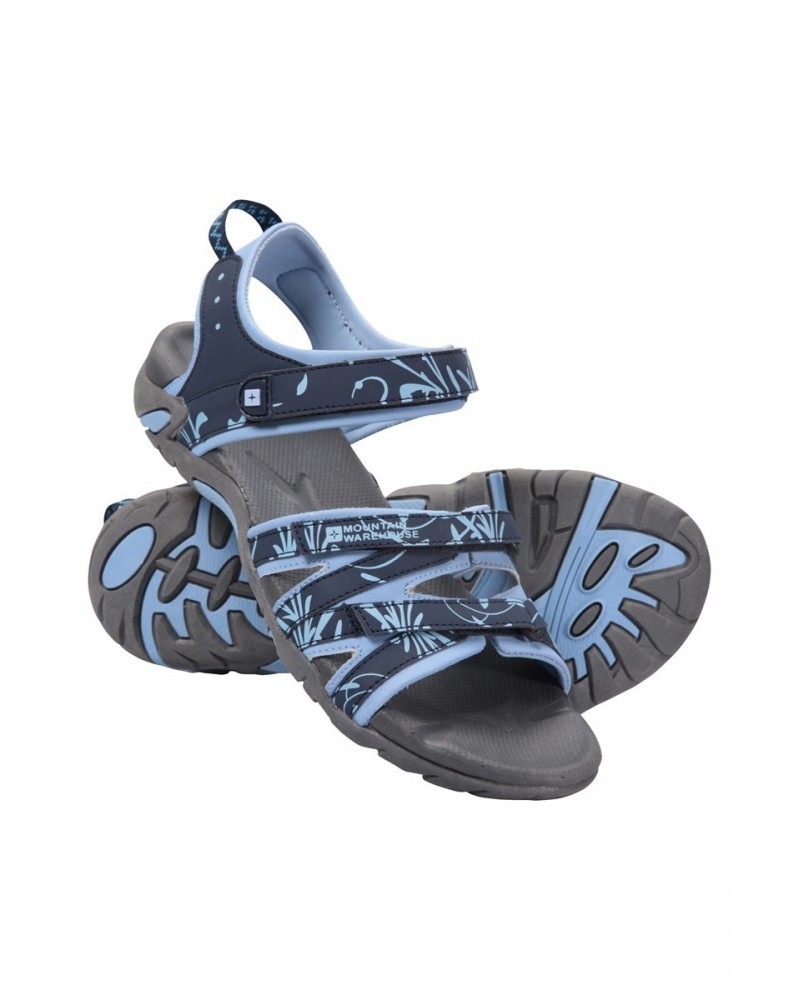 Santorini Wide-Fit Womens Sandals Navy $18.00 Footwear