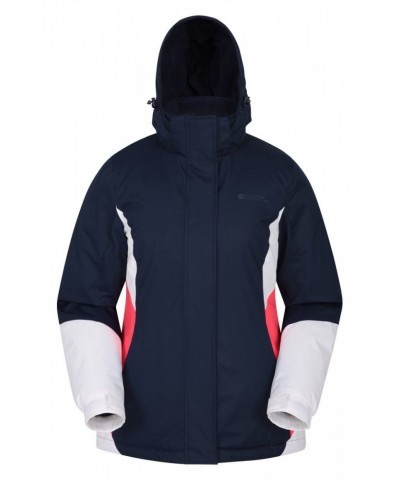 Moon Womens Ski Jacket Dark Blue $25.96 Jackets