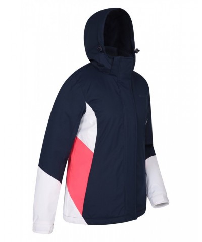 Moon Womens Ski Jacket Dark Blue $25.96 Jackets