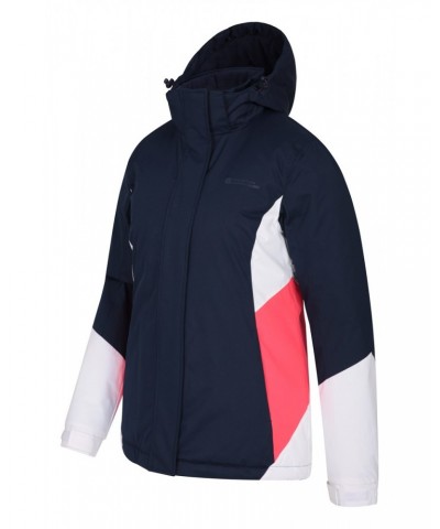 Moon Womens Ski Jacket Dark Blue $25.96 Jackets