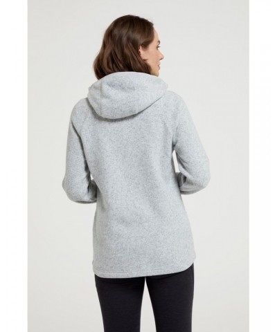 Nevis Womens Full Zip Hoodie Grey $23.85 Fleece