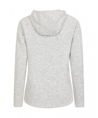 Nevis Womens Full Zip Hoodie Grey $23.85 Fleece