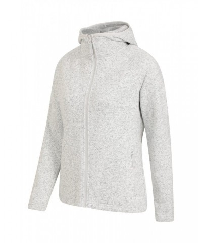 Nevis Womens Full Zip Hoodie Grey $23.85 Fleece