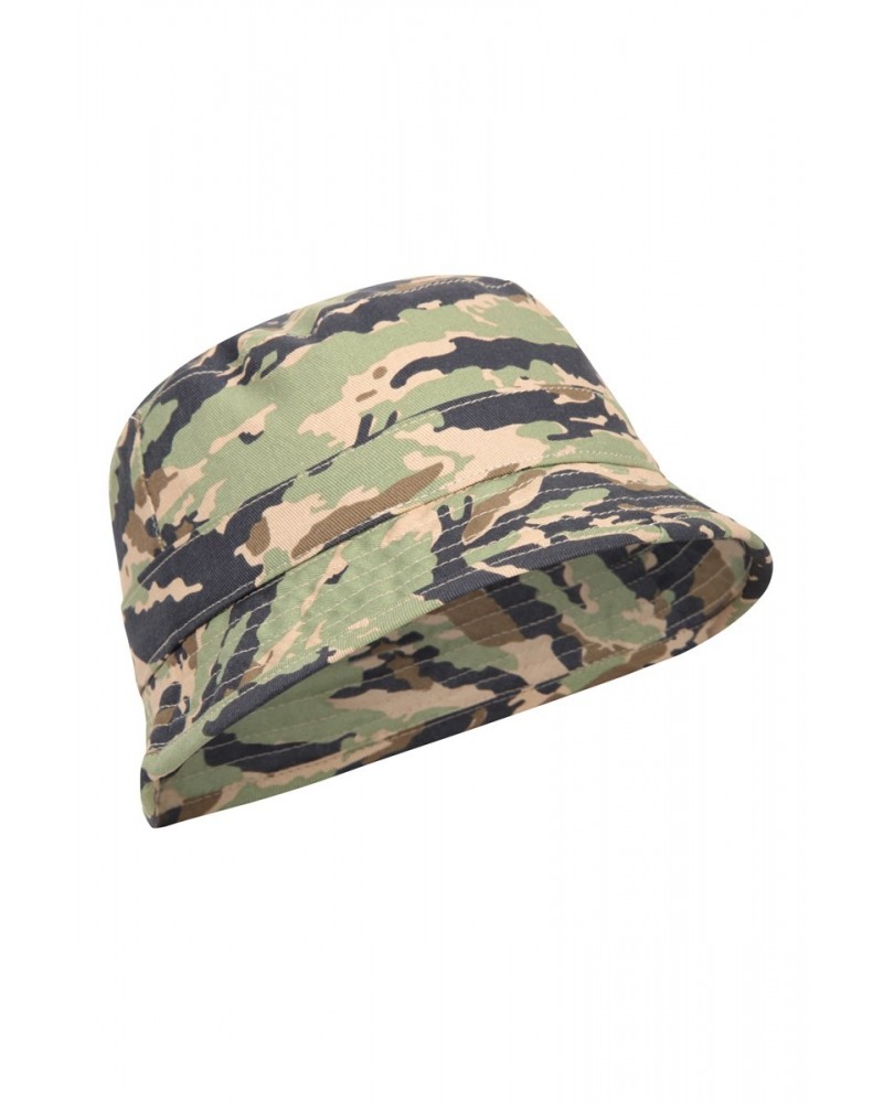 Kids Camo Bucket Hat Green $10.07 Accessories