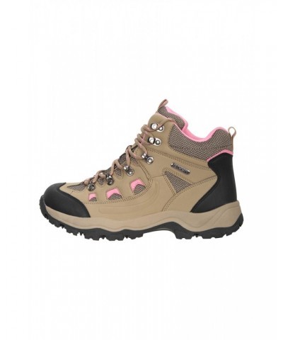 Adventurer Womens Waterproof Hiking Boots Beige $32.39 Footwear