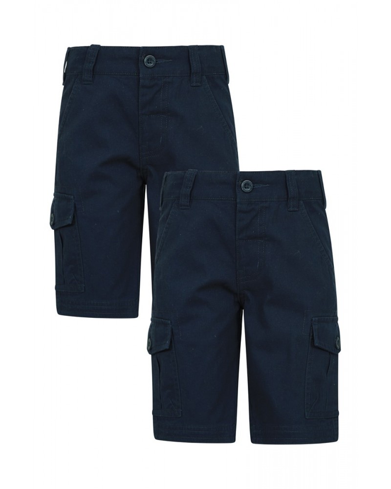 Kids Cargo Shorts Multipack Navy $16.52 Pants