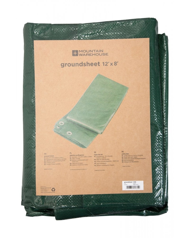 Groundsheet - 3.6 x 2.4m Green $14.24 Tents