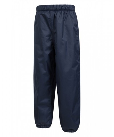 Waterproof Fleece Lined Kids Pants Navy $18.14 Pants