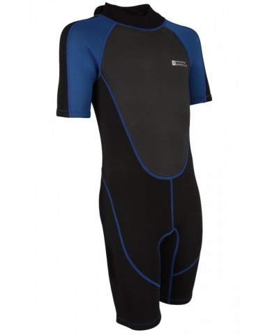 Kids Shorty 2.5/2mm Wetsuit Turquoise $25.79 Swimwear