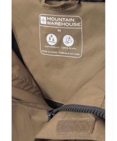 Torrent Mens Waterproof Jacket Tan $26.50 Jackets