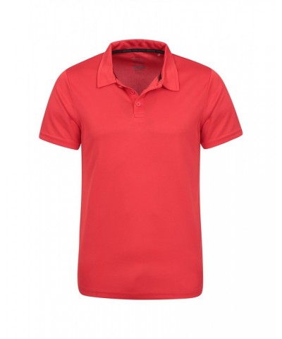 Endurance Isocool Mens Polo Red $13.76 Tops