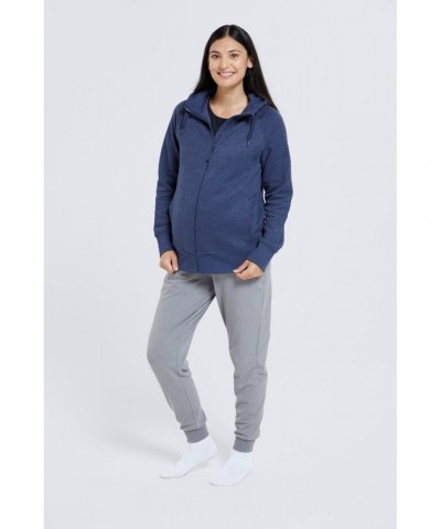 Carnelian Maternity Hooded Fleece Navy $20.00 Maternity