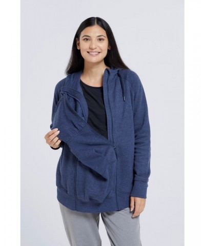 Carnelian Maternity Hooded Fleece Navy $20.00 Maternity