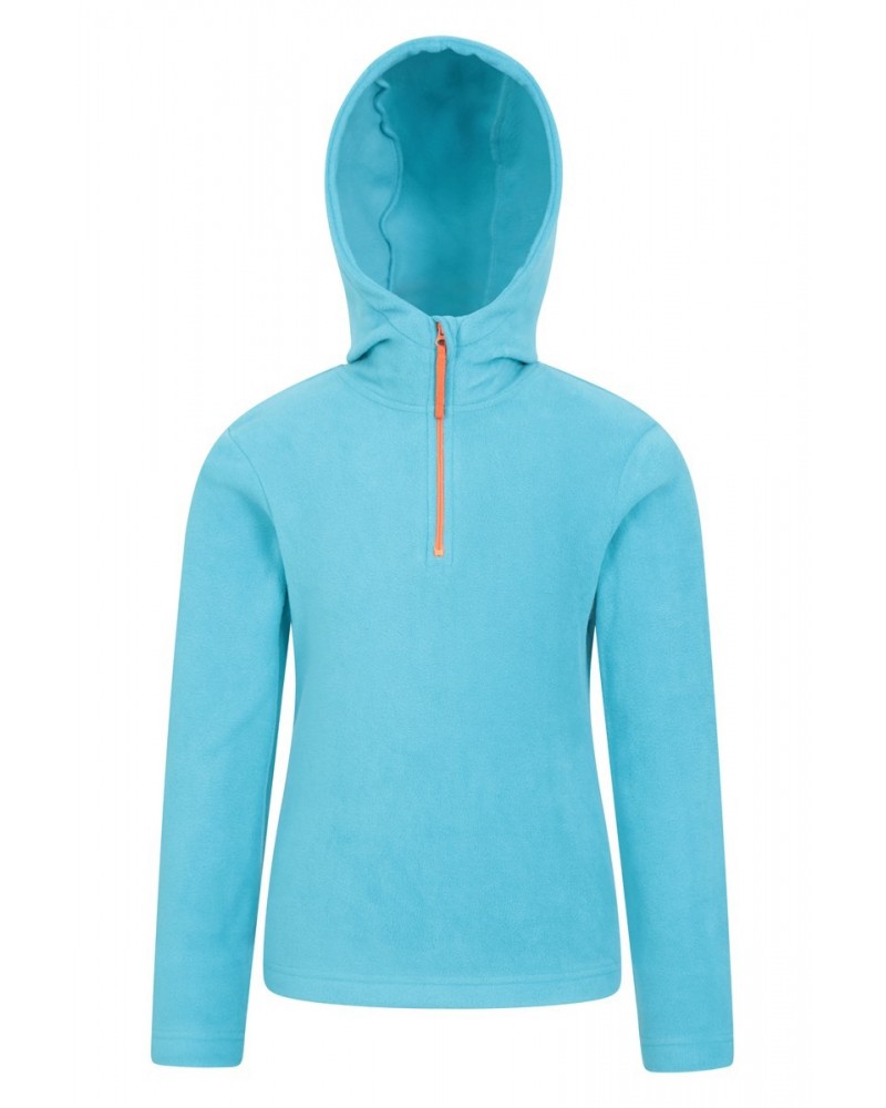 Camber II Kids Fleece Hoodie Pale Blue $12.50 Tops