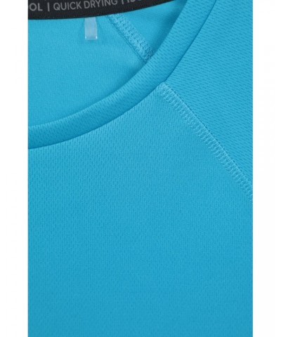 Endurance Womens Long Sleeve Top Bright Blue $15.11 Active