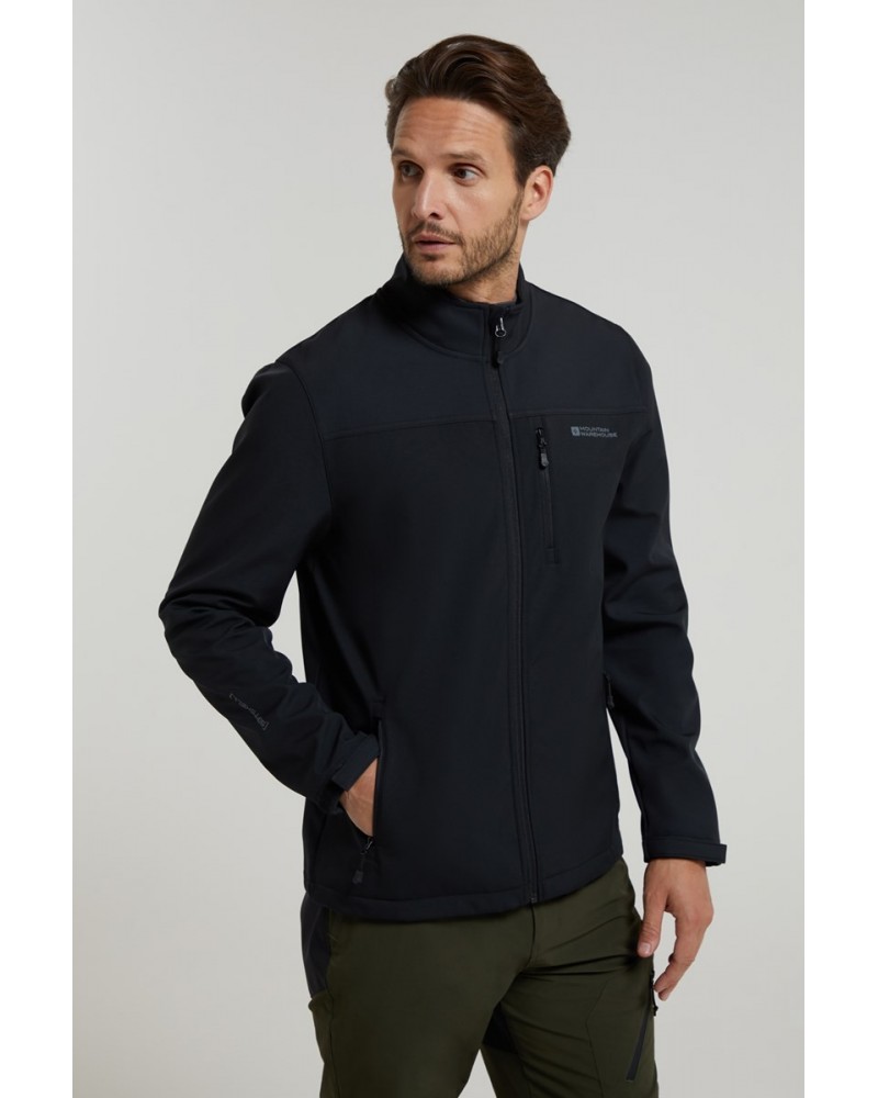 Grasmere Mens Showerproof Softshell Black $23.10 Jackets