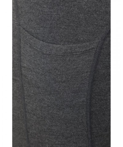 Bamboo Rich Womens High-Waist Leggings Charcoal $24.91 Active