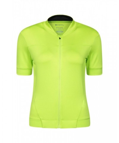 Pro IsoCool Womens Cycling Jersey Lime $16.00 Active